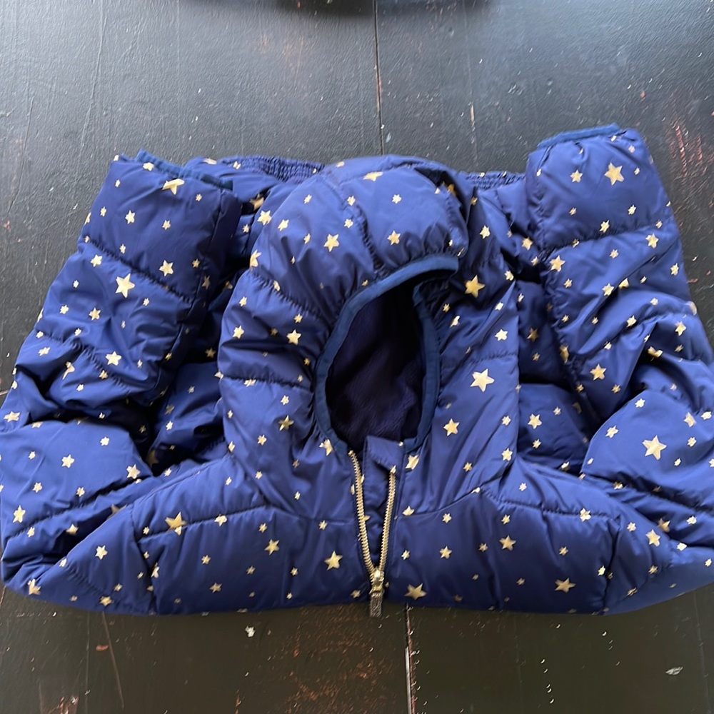 NWT girls size 14 navy puffer jacket